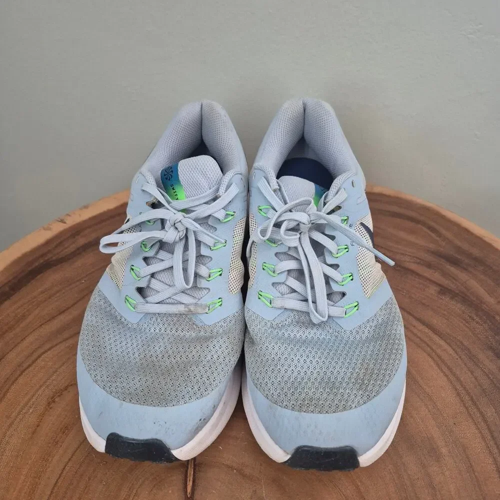 Nike Run Swift 3 Grey / Blue Void Running Shoes | Womens US 8.5